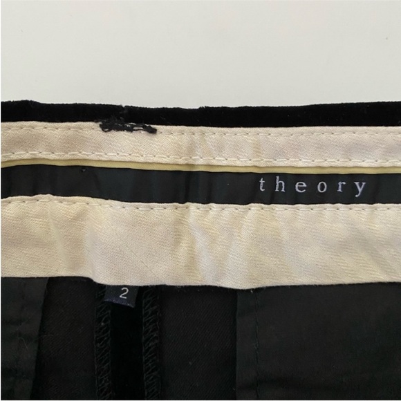 Theory Pants Velvet Straight Leg Crop Pants
Black size 2 - Picture 16 of 16